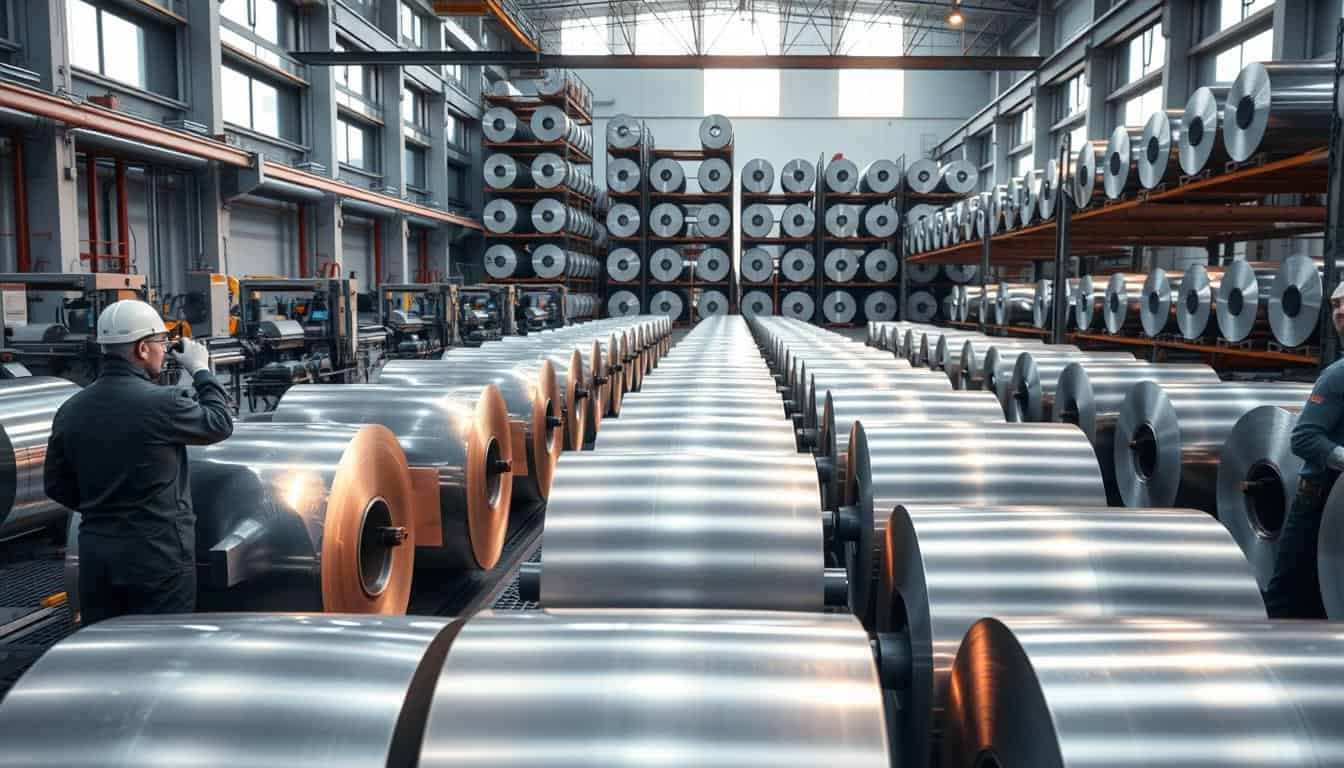 The First Aluminum Coil Coating Factory in Egypt